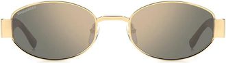 Dsquared2 Sunglasses D20155/S/Se 000 Jo Black/Mirrored Gray Unisex