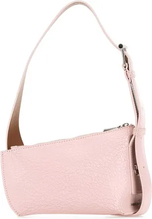 Alexander McQueen Alexander Mcqueen Pink Leather Sling T-Bar Crossbody Bag