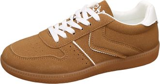 Generic Womens Slip On Trainers Lace-Up Casual Shoes with Memory Foam Lightweight Comfortable Wedge Chunky Colorful Lifestyle Sneakers Ladies Easy Walk for Sp