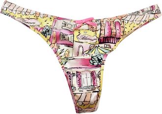 Blumarine Silk Thong Size L