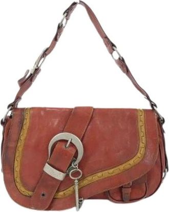 Dior Pre-owned Cuoio borse-dior - - Pre-owned - Donna - Rosso - ONE SIZE