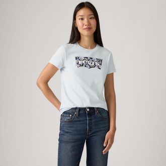 Levi's Perfect Tee - Womens - 2XS - Blue