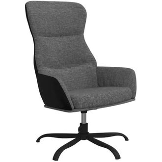 vidaXL Sill&oacute;n De Relax De Tela Gris Claro Vidaxl