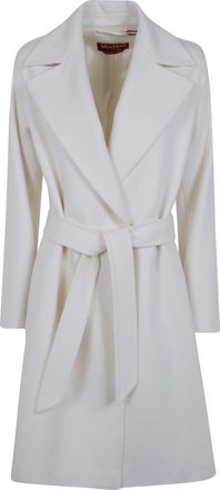 Max Mara Coat Belted Mst Dravenna