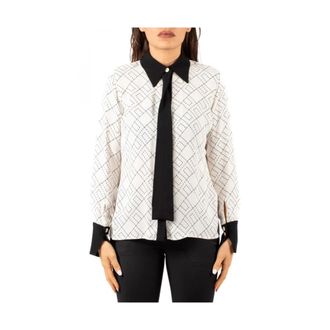 Elisabetta Franchi Donna, Camicette, Bianco, XS, new