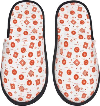 Generic Slippers For Women Pastry Print House Slippers For Women Lightweight Casual Shoes For Indoor Outdoor, For Home, Indoor Outdoor, Travel, M