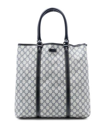 Gucci 2016-2025 GG Supreme Joy Vertical tote bag - Marrone