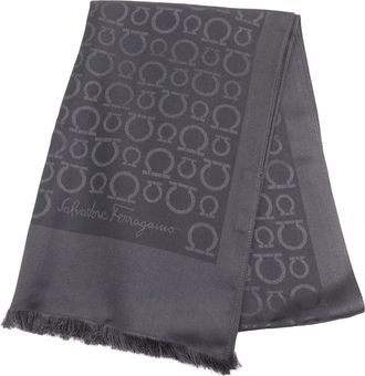 Ferragamo Silk Wool Stole (Pre-Owned)