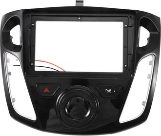 OEM Kit De Embellecedores Para El Salpicadero De La Radio Del Coche De 9 Pulgadas Para Ford Focus 3 (2012-2017) Con Marco De Reinstalaci&oacute;n Para Reproducto