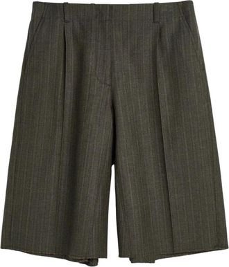 Our Legacy Jumbo Shorts - Dames - Korte Broeken - Grijs - S - Katoen - Korte Broeken