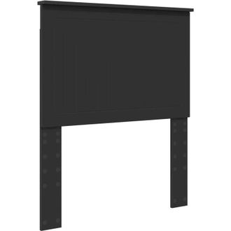 vidaXL Cabecero Con Cabecera Roble Negro 80 Cm Madera Contrachapada Vidaxl