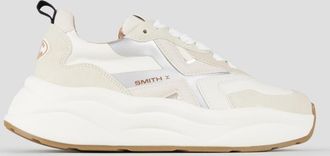 Alexander Smith Horizon Woman in beige leather and suede with rip-stop inserts