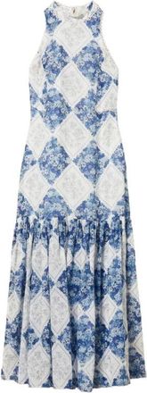 Twinset 261Tp 213B 13405 Midi Jurk - Dames - Casual kleedjes - Veelkleurig - M - Kleedjes