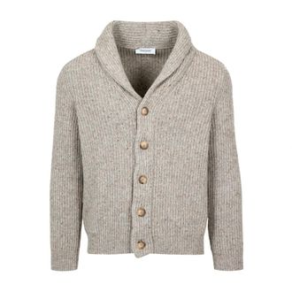 Gran Sasso C&aacute;rdigan con Cuello Chal - Knitwear - Hombre - Beige - XL