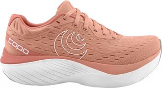 Topo Athletic Womens Atmos Running Shoes In Dusty Rose/white