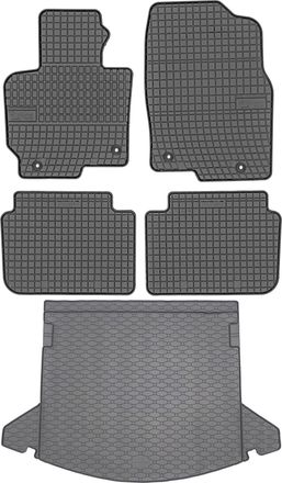 OEM Juego De Alfombrillas De Goma Para Coche Y Maletero Para Mazda Cx-5 I Suv (febrero De 2012 A Junio De 2017)