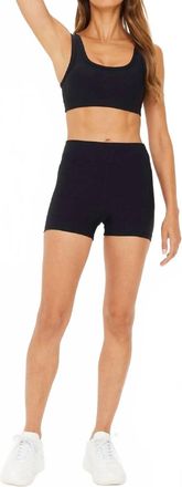 The Upside Peached Harley Sports Bra In Black