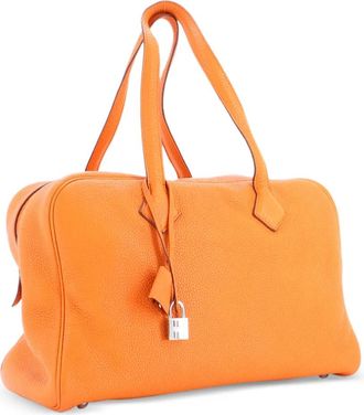 Herm&egrave;s Borsa a tracolla Victoria II Clemence 35 - Arancione