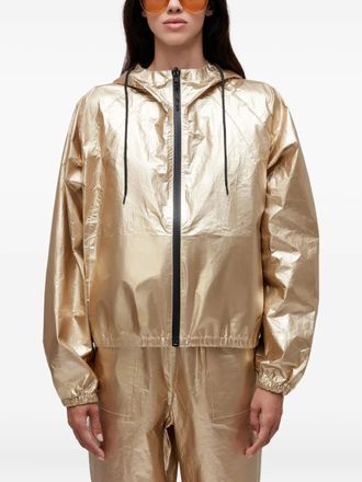 Osklen double-face hooded jacket - Gold