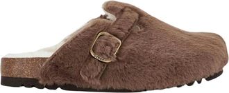 Scholl Taupe Fae New F Pantoffels - Dames - Slip ons - Beige - 37 EU - Schoenen