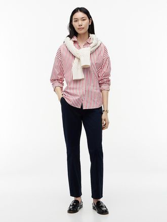 Tommy Hilfiger Womens Slim Fit Chino - Navy - 00