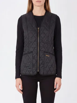 Barbour Gilet trapuntato Betty in nylon riciclato con scollo a V