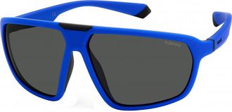 Polaroid Womens PLD-2142-S-DOF PLD 2142 S 61 DOF Sunglasses - Blue - One Size