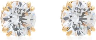 Swarovski Ladies Constella Round cut Crystal Stud Earrings