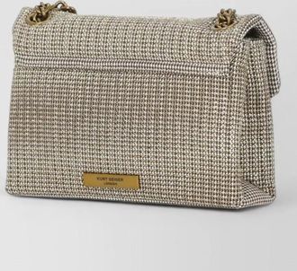 Kurt Geiger houndstooth shoulder bag