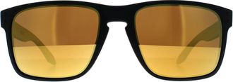 Oakley Holbrook XL OO9417-23 matzwarte prizm 24k gepolariseerde zonnebril