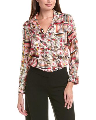 Nic+Zoe Nic & Zoe Colorweave Shirt