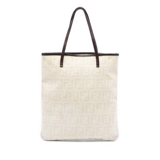 Fendi Tweedehands Zucca Canvas Tote