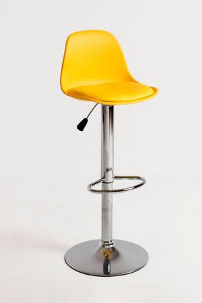 Regalos Miguel Pack 2 Taburetes color amarillo en polipiel