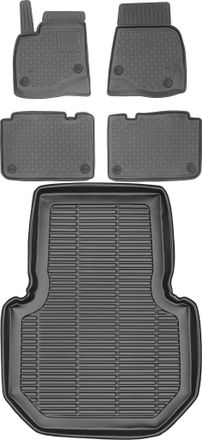 OEM Juego De Alfombrillas Para Coche Y Maletero Para Tesla S Liftback De 2012