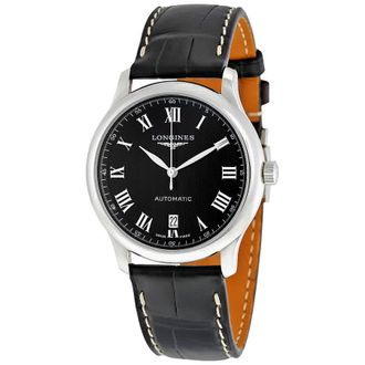 Longines Master Collection Automatic Black Dial Mens Watch L2.628.4.51.7