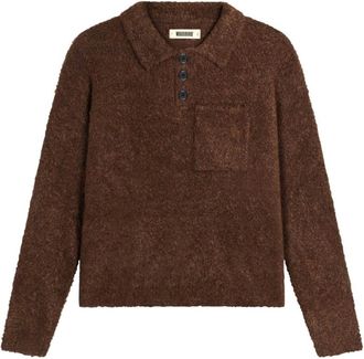 Woodbird Heren, Truien, Bruin, Maat: M