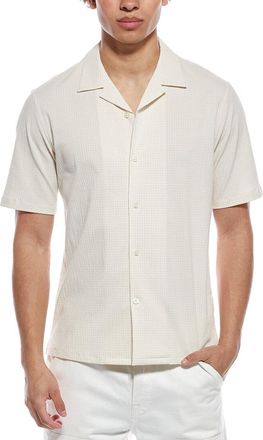 Theory Daze Micro Seersucker Shirt