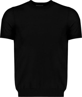 Autore Maglia Clark - Heren - Ronde hals truien - Zwart - L - Wol - Truien & Vesten
