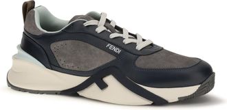 Fendi Mens Flow Sneakers Blueber+cenere+menta