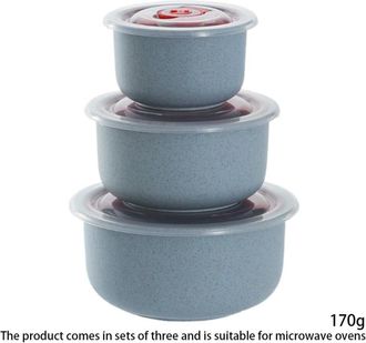 OEM Un Juego De Cuencos Apilables Con Pajita, Con Una Capacidad De 300/500/900 Ml