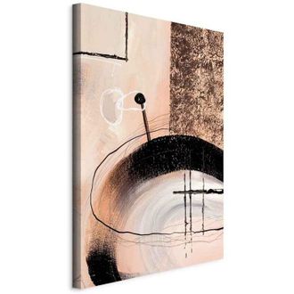 OEM Pintura - Arte De Las Formas (1 Pieza) - Obra Abstracta Pintada A Mano