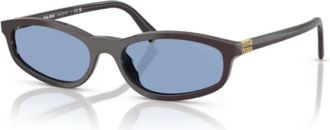 Miu Miu Sunglasses, unisex, Black, Size: 54 MM MU A06S Sunglasses