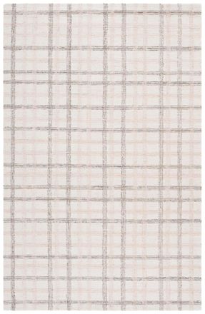 Safavieh Alfombra lana/algod&oacute;n beige/marfil 122 x 183 cm