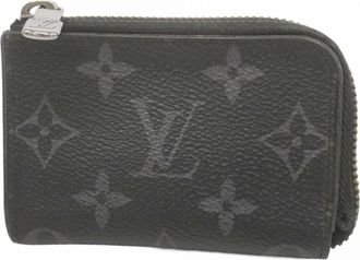 Louis Vuitton Black Coin Purse/Coin Case (Pre-Owned)