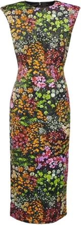 Dries Van Noten Floral Midi Dress Size XXS