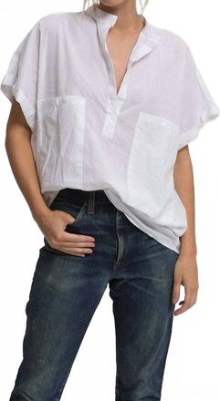 Cali Dreaming Womens Neko Top In Pure White