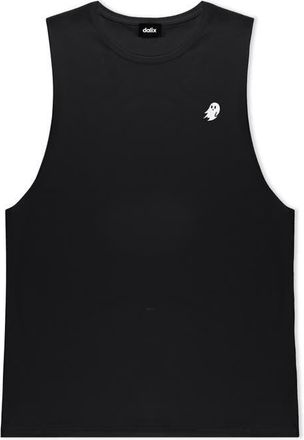 Dalix Ghost Lightweight Jersey Tank in Black at Nordstrom, Size Xx-Large