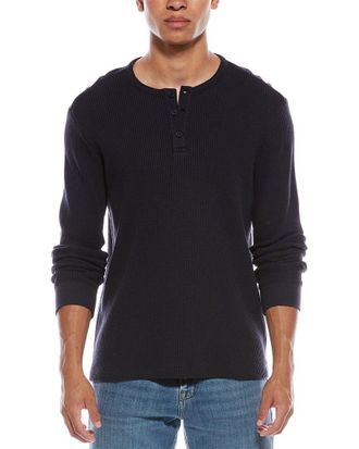 Vince Chunky Waffle Henley