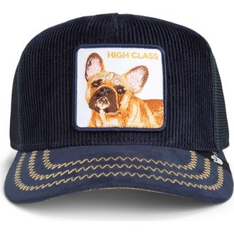 Goorin Brothers High Class Remix Dog Patch Snapback Trucker Hat in Multi Color at Nordstrom