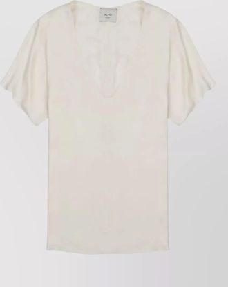 Alysi silk blouse